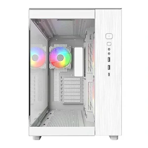 Корпус ATX W/O PSU KING 65 PRO (W) MONTECH UA
