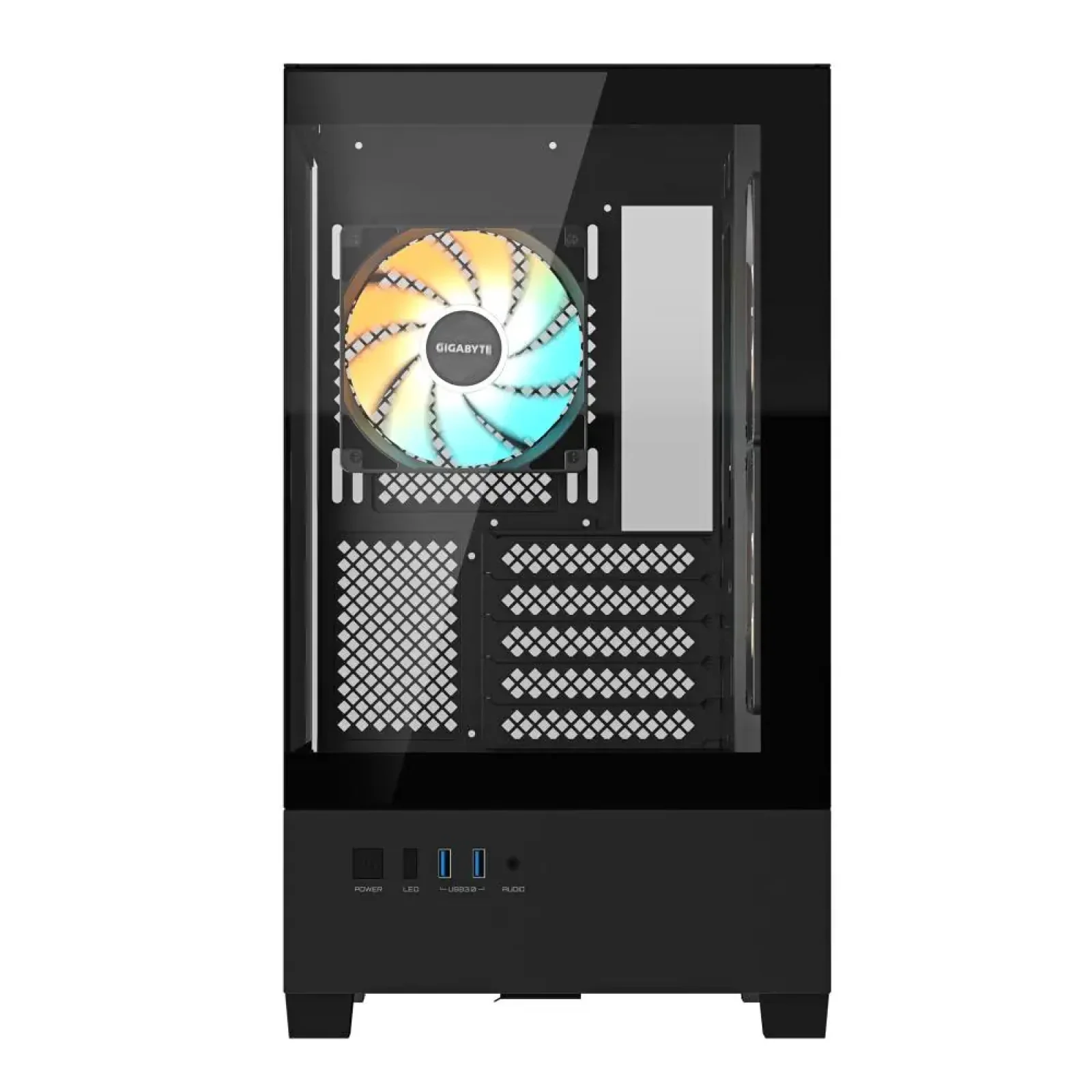 Корпус MATX W/O PSU GB-C201P BLACK GIGABYTE UA