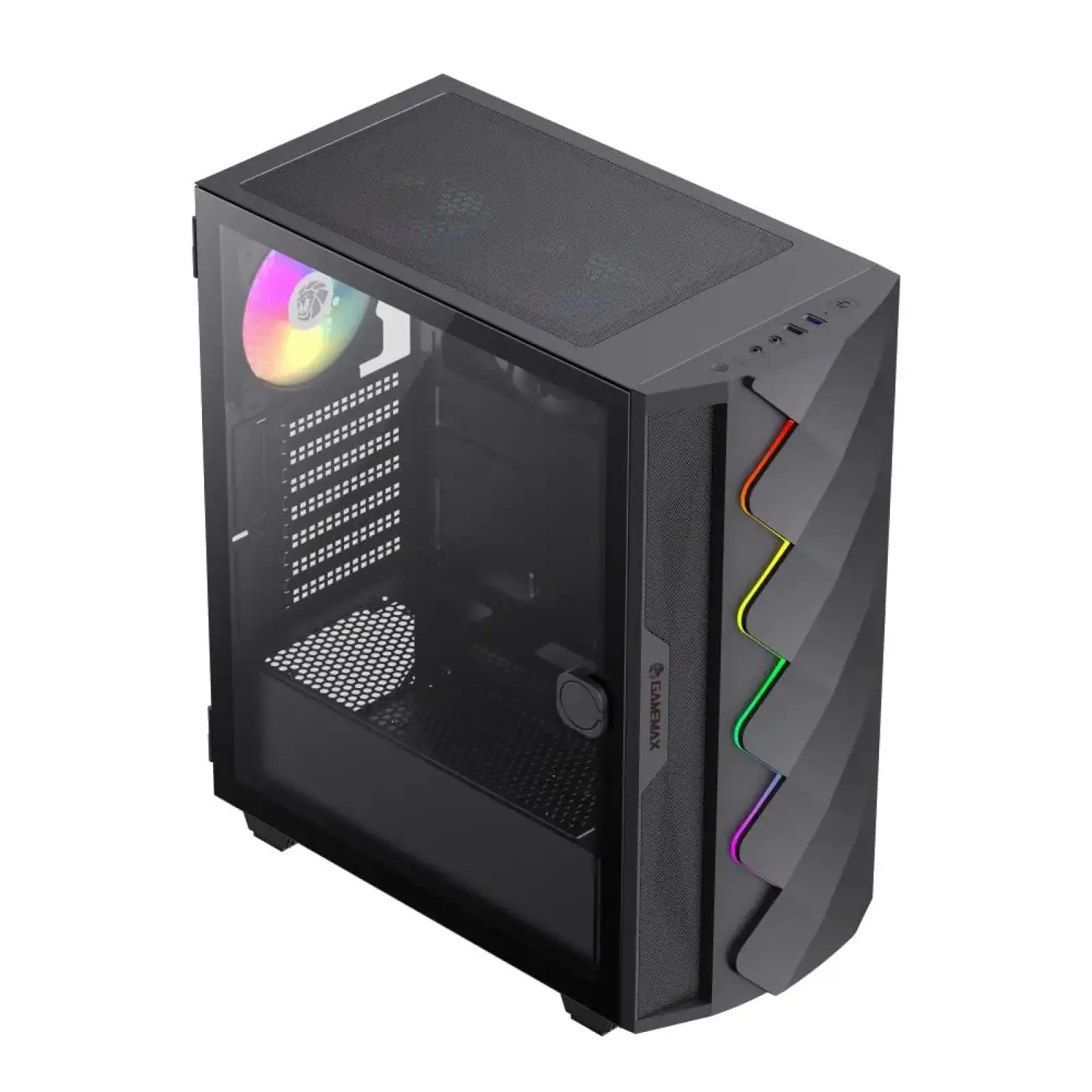 Корпус Gamemax Black Diamond CP BK UA