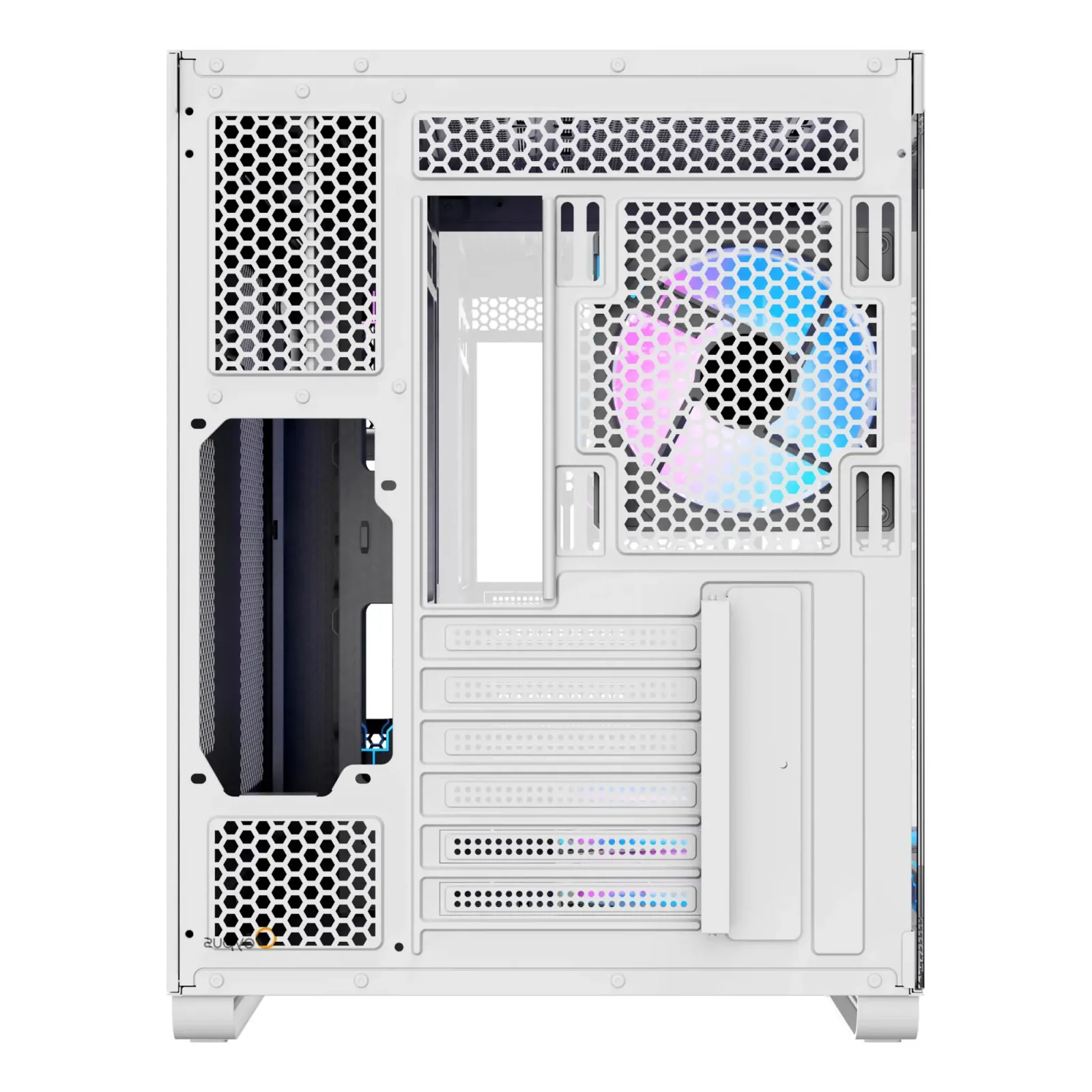 Корпус для комп'ютера ATX W/O PSU IOTA C70 WH ARGB (IOTA-C70-WHD600XX-GL) OCYPUS UA