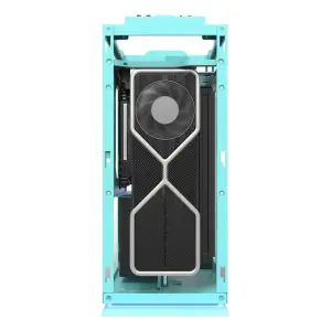 Корпус для комп'ютера DARK FLASH MITX без блока живлення DLH21 м'ятний (DLH21 MINT) UA