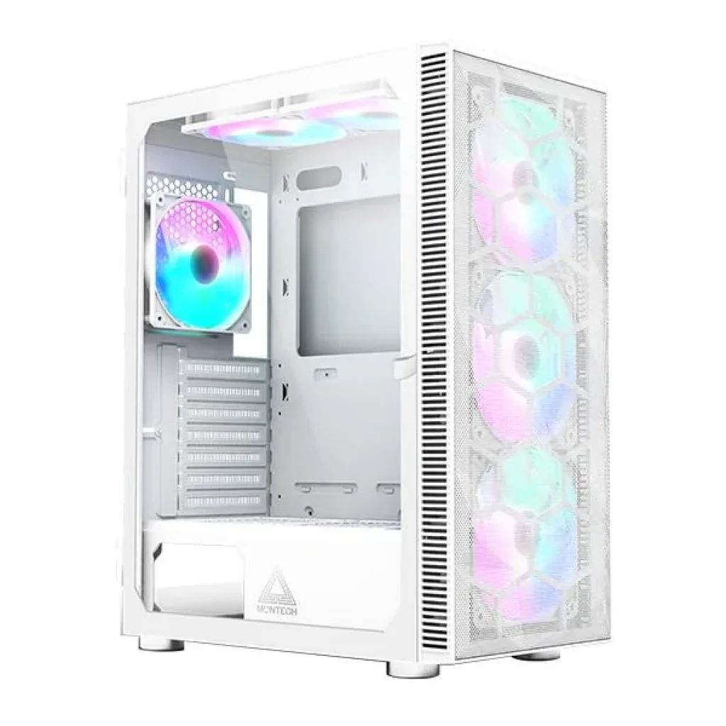 Корпус ATX W/O PSU X3 MESH (W) MONTECH UA