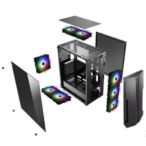 Корпус ATX W/O PSU XILENT BLADE XILENCE UA