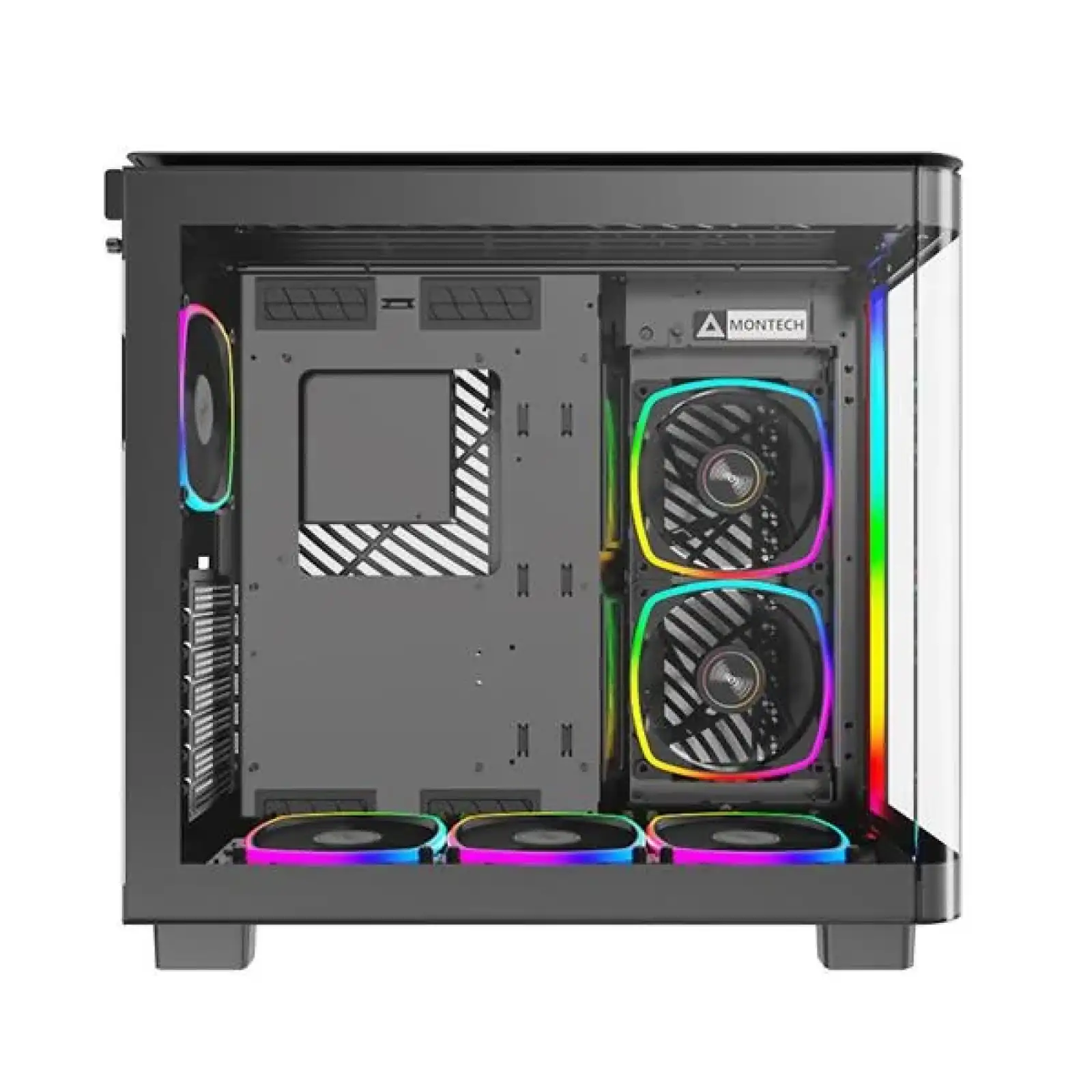 Корпус ATX W/O PSU KING 95 PRO (B) MONTECH UA
