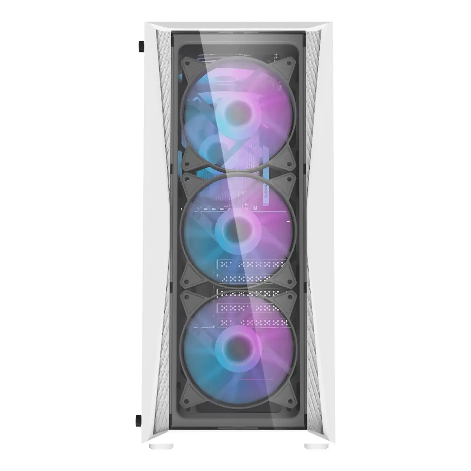 Корпус для комп'ютера DARK FLASH DK352 PLUS ATX без блока живлення, білий (DK352 PLUS WHITE) UA