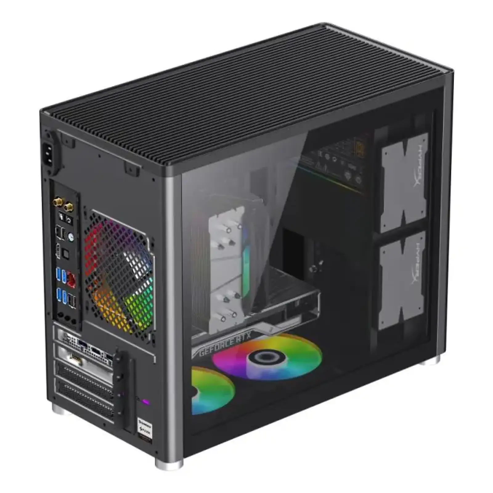 Корпус Gamemax Spark Black Без БЖ UA