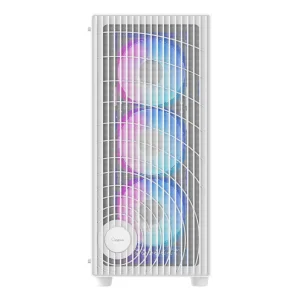 Корпус для комп'ютера ATX W/O PSU GAMMA C70 WH ARGB (GAMMA-C70-WHG400XX-GL) OCYPUS UA