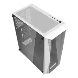 Корпус для комп'ютера DARK FLASH DK352 PLUS ATX без блока живлення, білий (DK352 PLUS WHITE) UA