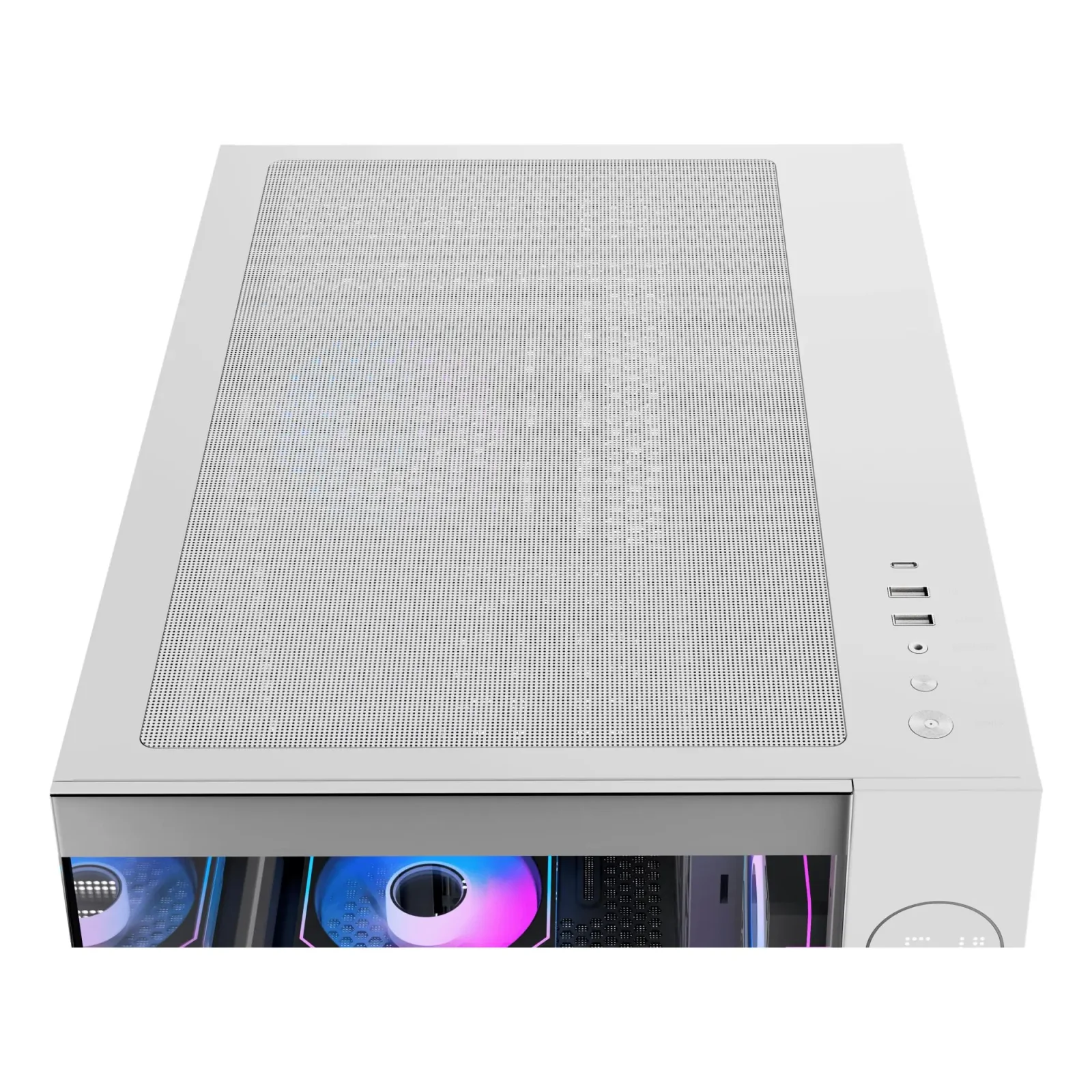 Корпус для комп'ютера ATX W/O PSU IOTA C70 WH ARGB (IOTA-C70-WHD600XX-GL) OCYPUS UA