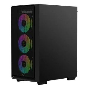 Корпус для комп'ютера ATX W/O PSU GAMMA C60 BK ARGB (GAMMA-C60-BKG400XX-GL) OCYPUS UA