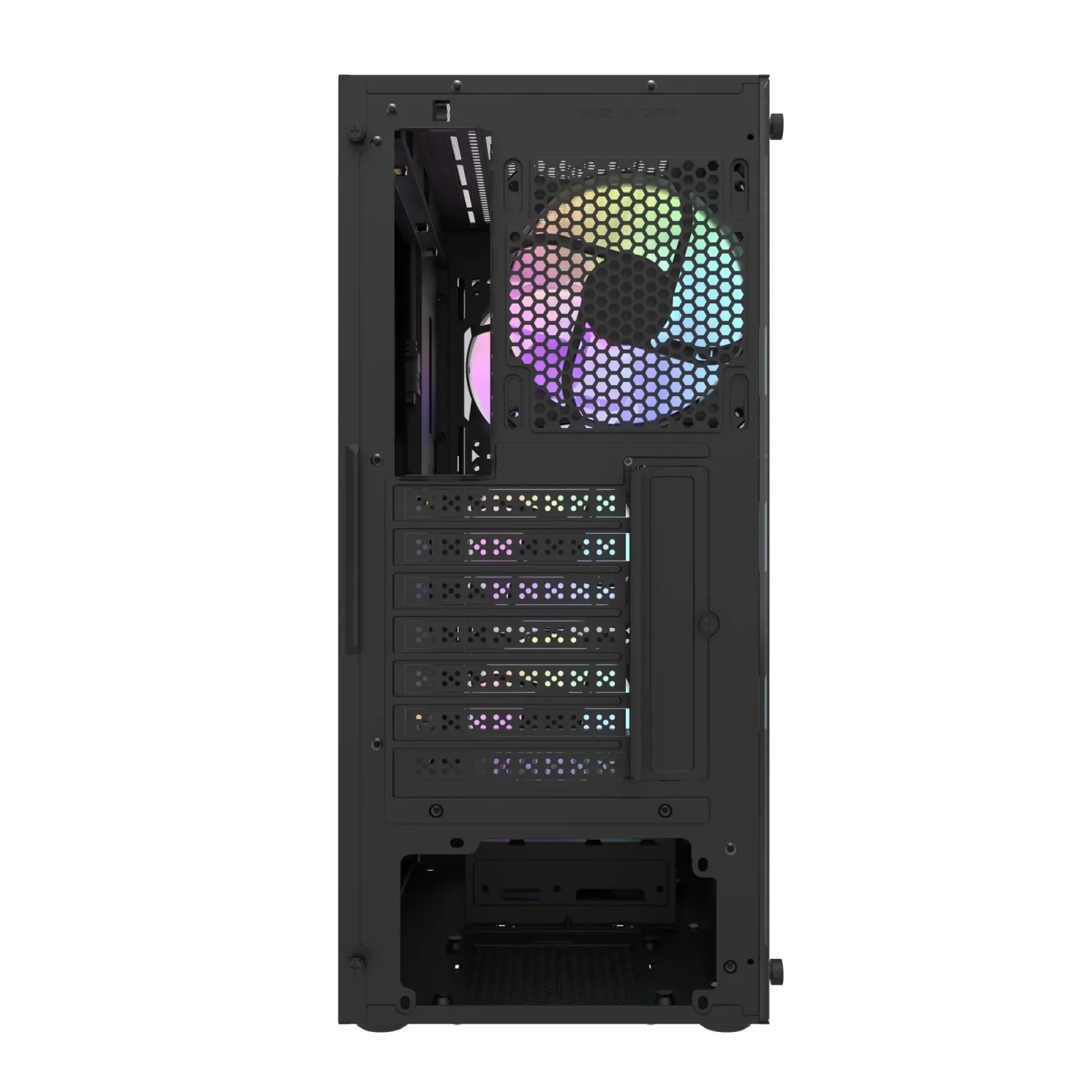 Корпус для комп'ютера DARK FLASH ATX без блока живлення DK352 PLUS чорний (DK352 PLUS BLACK) UA
