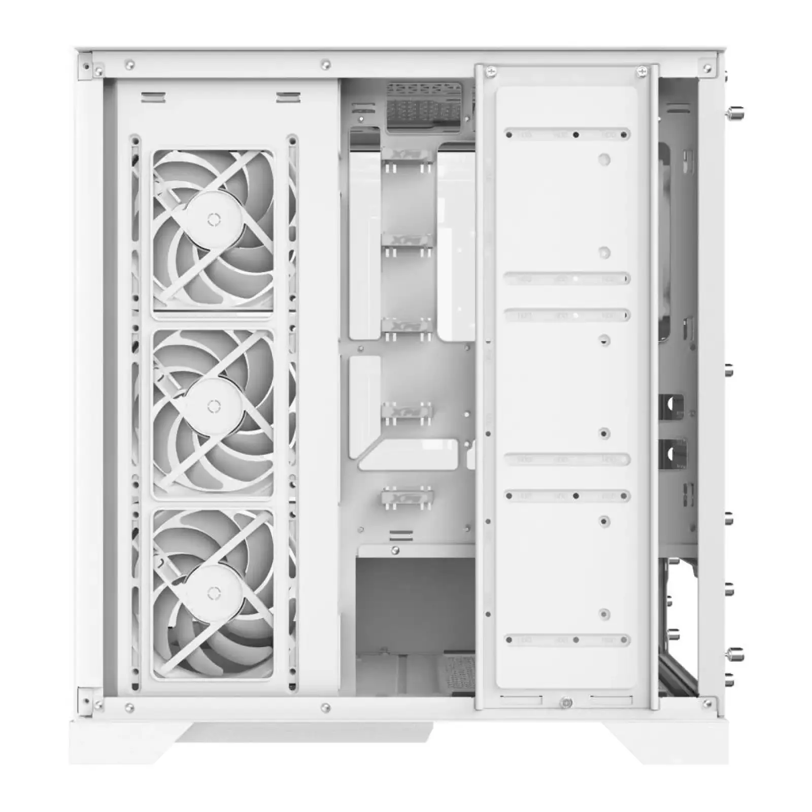 Корпус MATX W/O PSU INVADERXMTWOF-WHCWW ADATA UA