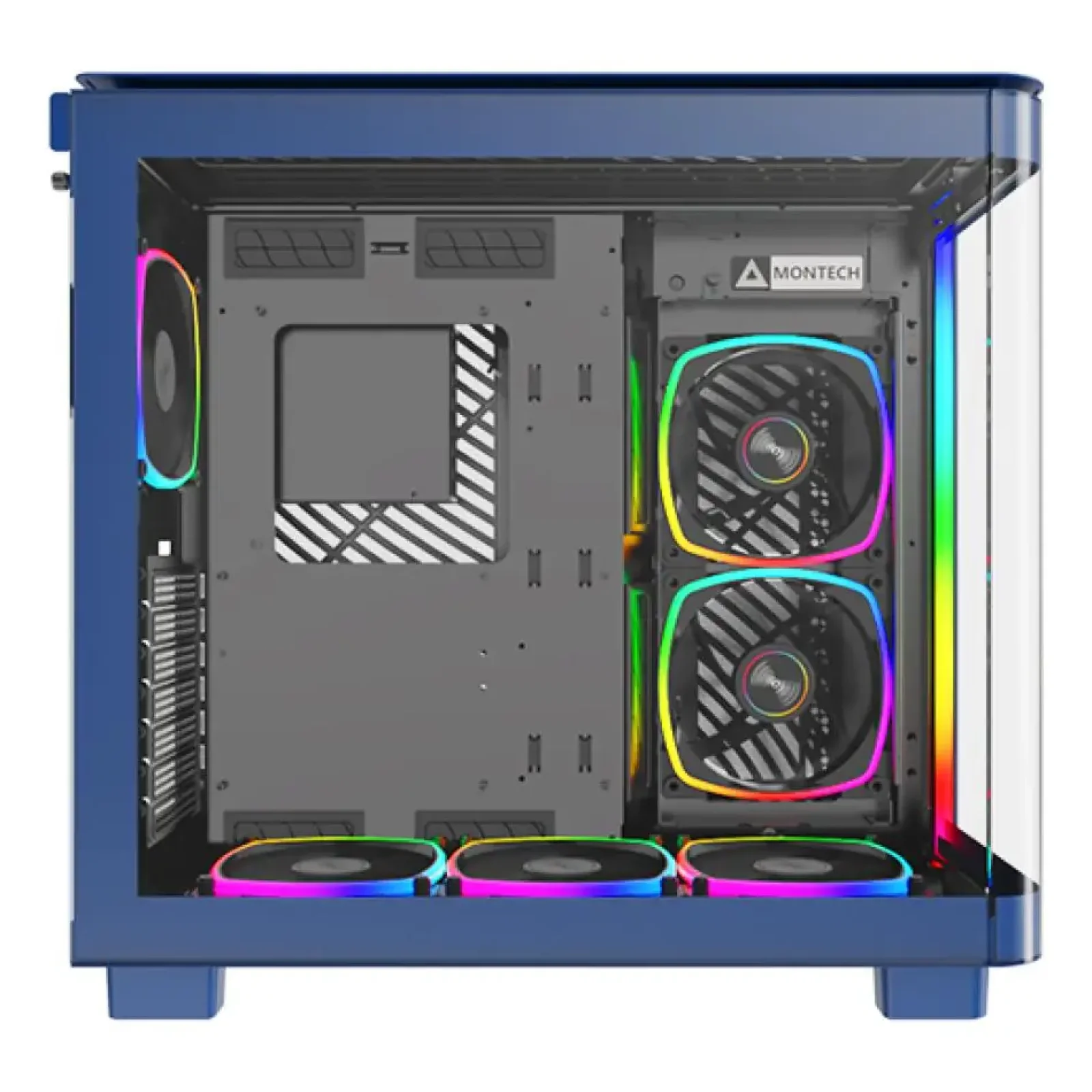 Корпус ATX W/O PSU KING 95 PRO (PB) MONTECH UA