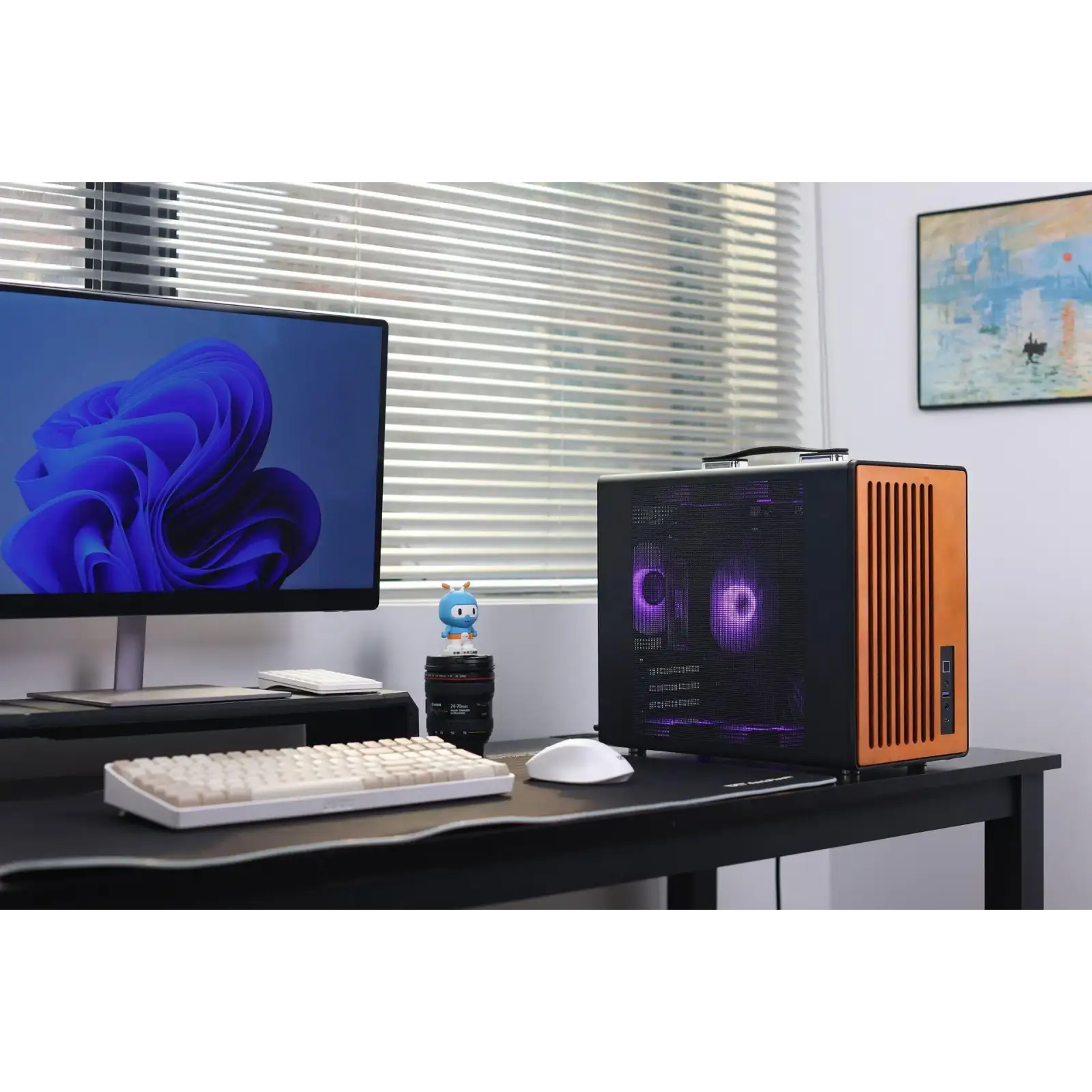 Корпус для комп'ютера DARK FLASH WD200 mATX без блока живлення, чорний (WD200 BLACK) UA