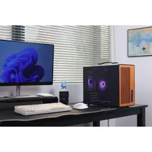 Корпус для комп'ютера DARK FLASH WD200 mATX без блока живлення, чорний (WD200 BLACK) UA
