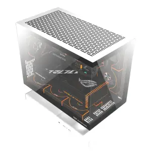 Корпус для комп'ютера DARK FLASH F1 mATX без блока живлення, білий (F1 WHITE) UA