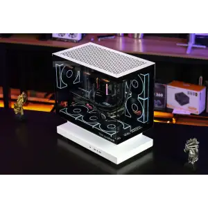 Корпус для комп'ютера DARK FLASH F1 mATX без блока живлення, білий (F1 WHITE) UA