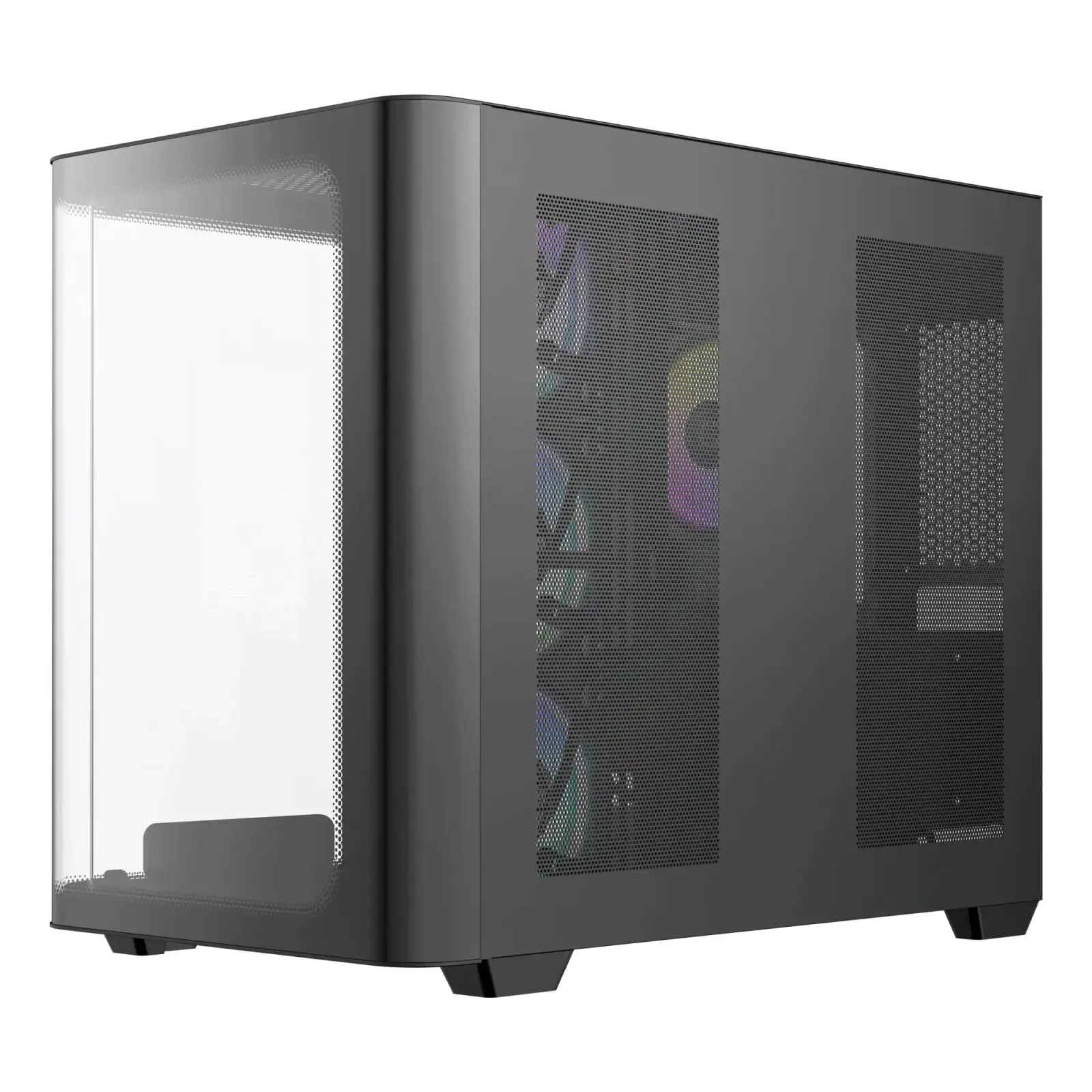 Корпус для комп'ютера IOTA C70 BK CURVE ARGB DIGITAL (IOTA-C70-BKD400CD-GL) OCYPUS UA