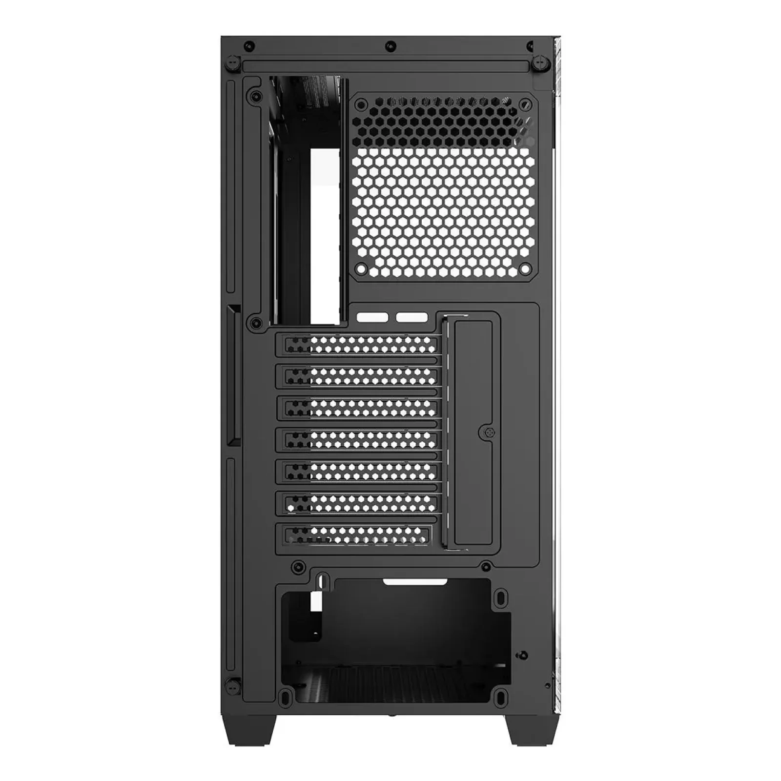 Корпус для комп'ютера ATX W/O PSU GAMMA C72 BK (GAMMA-C72-BKD000XX-GL) OCYPUS UA