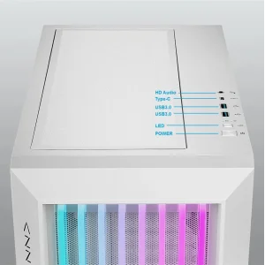 Корпус ATX W/O PSU GUARDIAN GLASS CSAZ-520WG AZZA UA