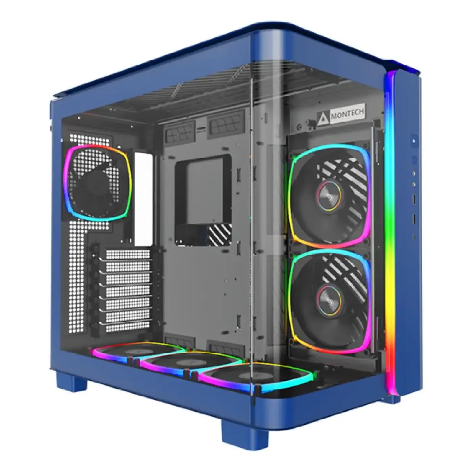 Корпус ATX W/O PSU KING 95 PRO (PB) MONTECH UA