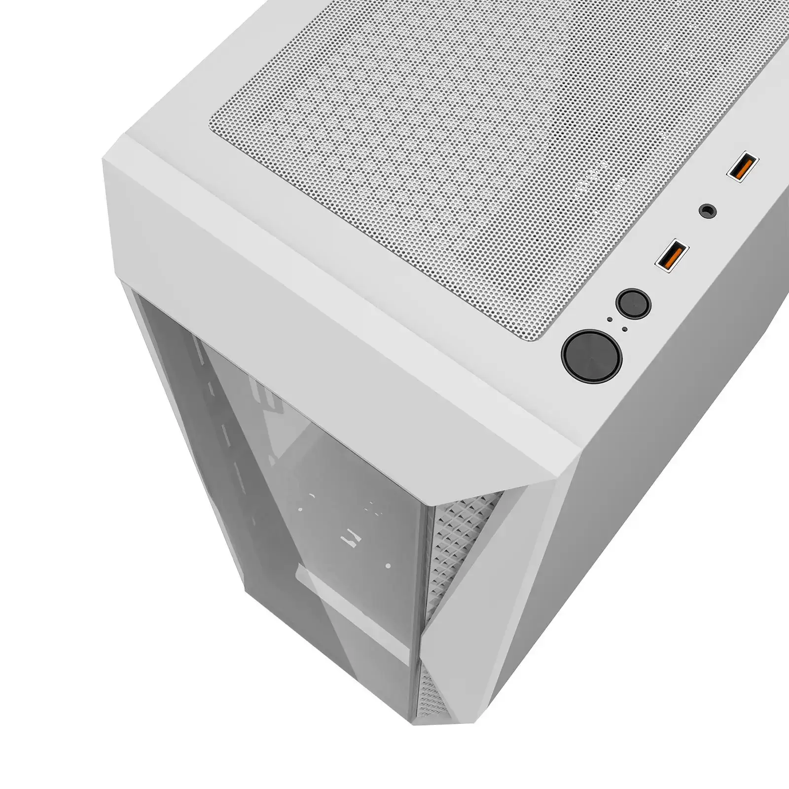 Корпус для комп'ютера DARK FLASH DK352 PLUS ATX без блока живлення, білий (DK352 PLUS WHITE) UA