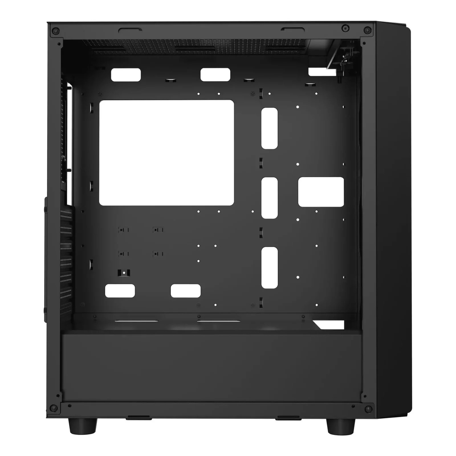 Корпус для комп'ютера ATX W/O PSU GAMMA C70 BK (GAMMA-C70-BKG000XX-GL) OCYPUS UA