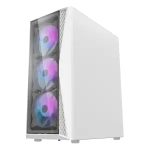 Корпус для комп'ютера DARK FLASH DK352 PLUS ATX без блока живлення, білий (DK352 PLUS WHITE) UA