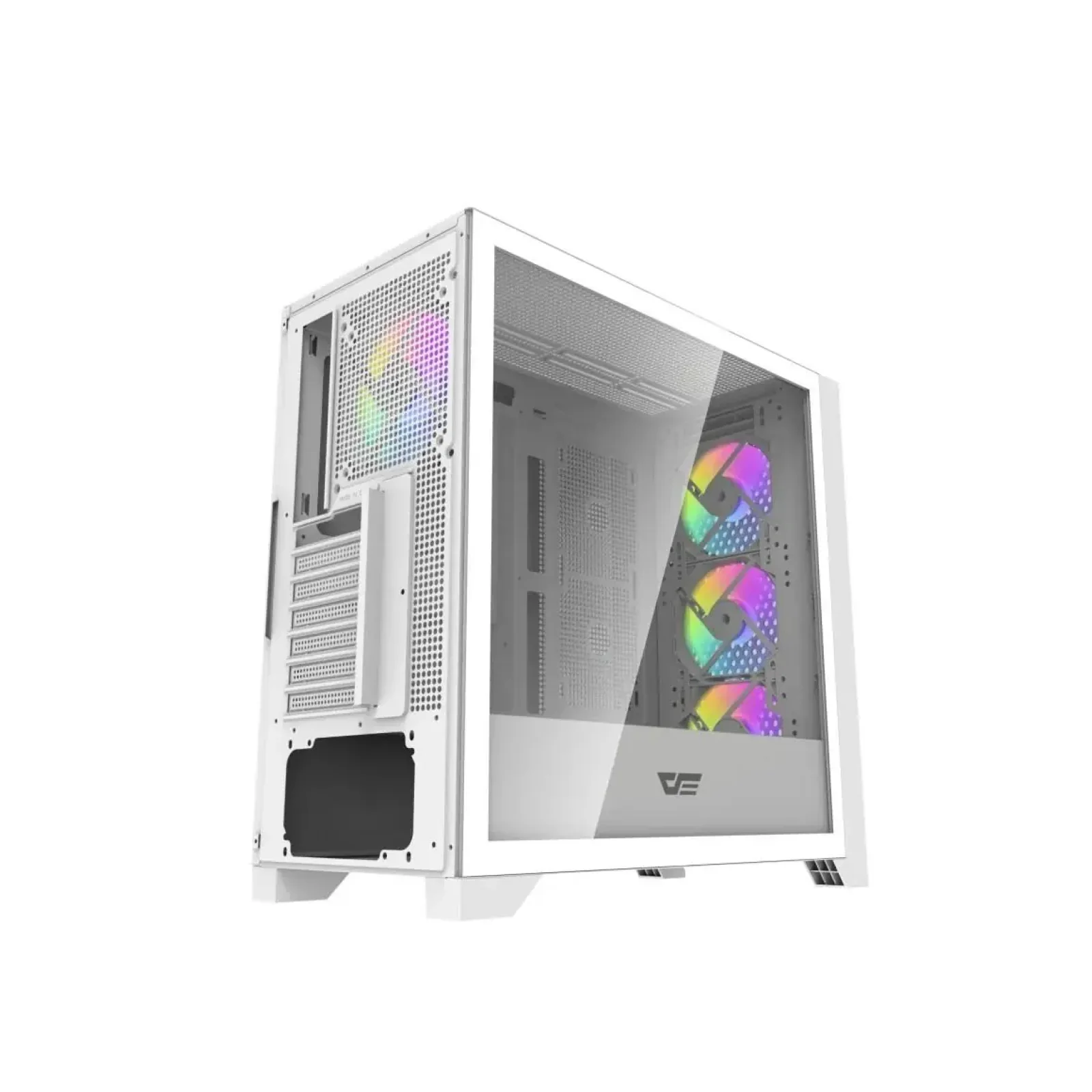 Корпус для комп'ютера DARK FLASH DRX90 MESH ATX без блока живлення, білий (DRX90 MESH WHITE) UA