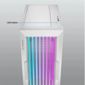 Корпус ATX W/O PSU GUARDIAN GLASS CSAZ-520WG AZZA UA