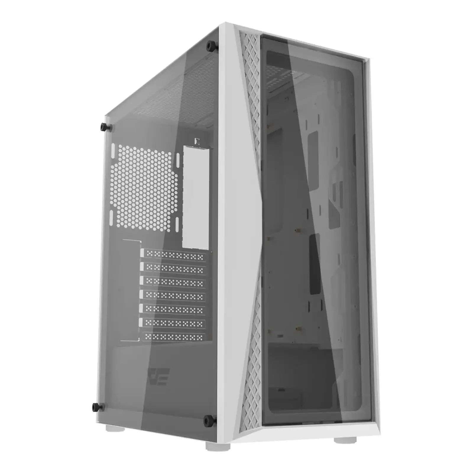 Корпус для комп'ютера DARK FLASH DK352 PLUS ATX без блока живлення, білий (DK352 PLUS WHITE) UA