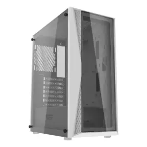 Корпус для комп'ютера DARK FLASH DK352 PLUS ATX без блока живлення, білий (DK352 PLUS WHITE) UA
