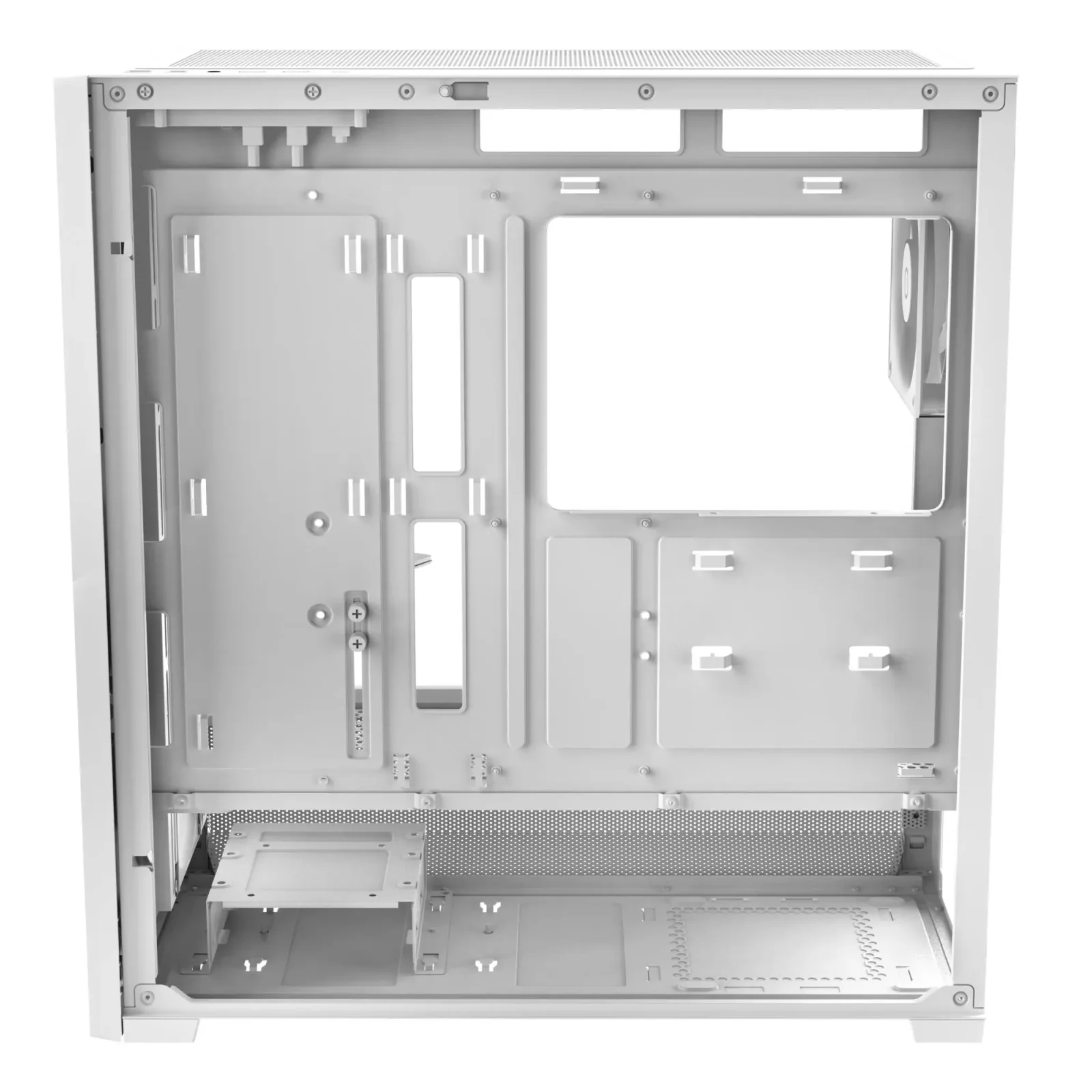 Корпус для комп'ютера ATX W/O PSU DELTA C70 WH ARGB (DELTA-C70-WHG400XX-GL) OCYPUS UA