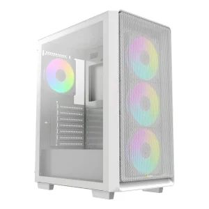 Корпус для комп'ютера ATX W/O PSU GAMMA C60 WH ARGB (GAMMA-C60-WHG400XX-GL) OCYPUS UA