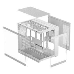 Корпус для комп'ютера ATX W/O PSU IOTA C70 WH ARGB (IOTA-C70-WHD600XX-GL) OCYPUS UA