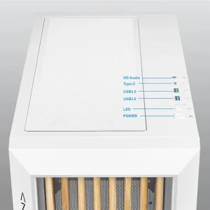 Корпус ATX W/O PSU GUARDIAN WOOD CSAZ-520WW AZZA UA