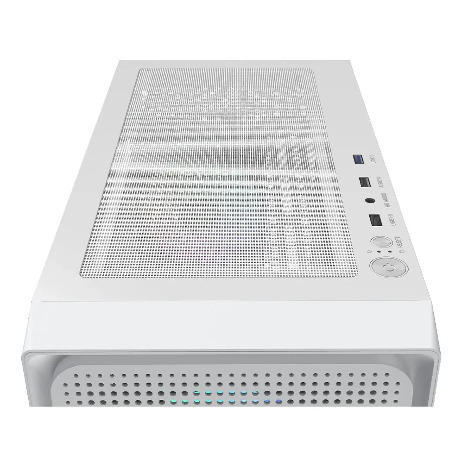 Корпус для комп'ютера MATX W/O PSU GAMMA C50 WH ARGB (GAMMA-C50-WHG400XX-GL) OCYPUS UA