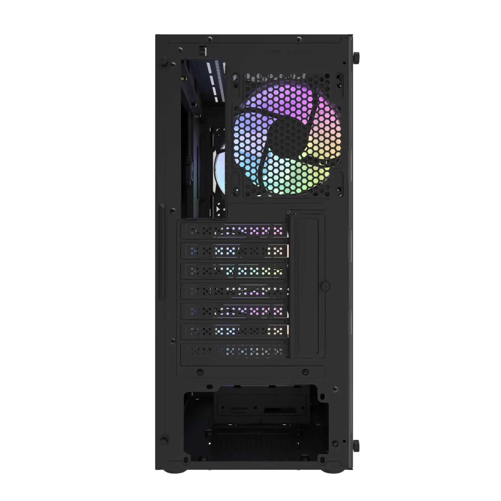Корпус для комп'ютера DARK FLASH ATX без блока живлення DK352 чорний (DK352 BLACK) UA