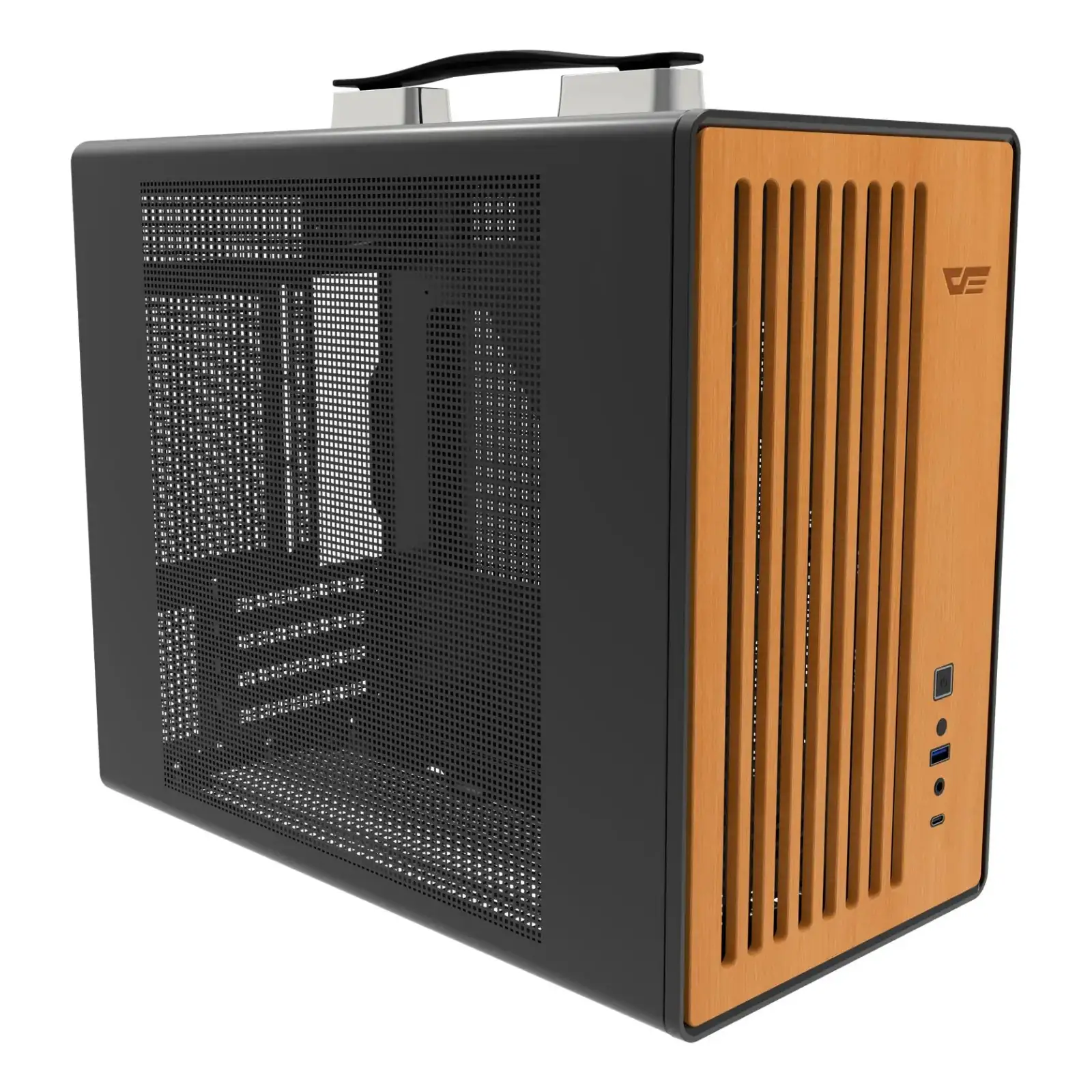 Корпус для комп'ютера DARK FLASH WD200 mATX без блока живлення, чорний (WD200 BLACK) UA