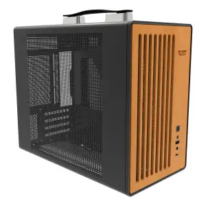 Корпус для комп'ютера DARK FLASH WD200 mATX без блока живлення, чорний (WD200 BLACK) UA