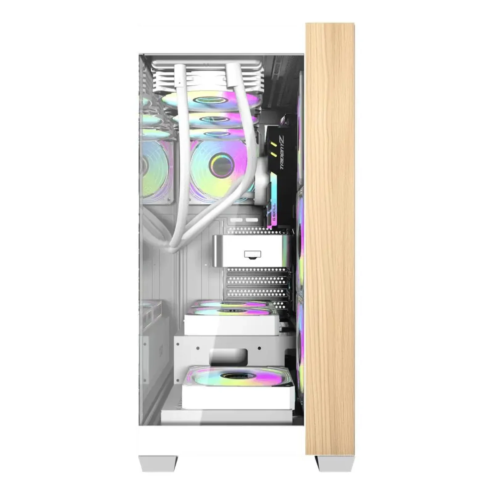 Корпус для комп'ютера DARK FLASH ATX без блока живлення DS900W білий (DS900W WHITE) UA