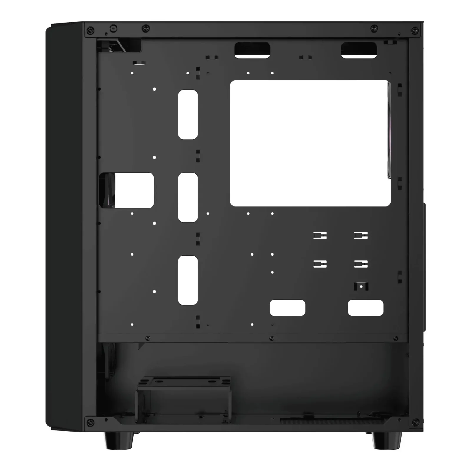 Корпус для комп'ютера ATX W/O PSU GAMMA C70 BK ARGB (GAMMA-C70-BKG400XX-GL) OCYPUS UA