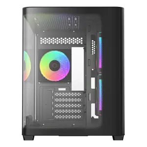 Корпус для комп'ютера IOTA C50 BK CURVE ARGB DIGITAL (IOTA-C50-BKD300CD-GL) OCYPUS UA