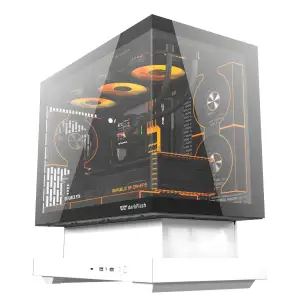 Корпус для комп'ютера DARK FLASH F1 mATX без блока живлення, білий (F1 WHITE) UA