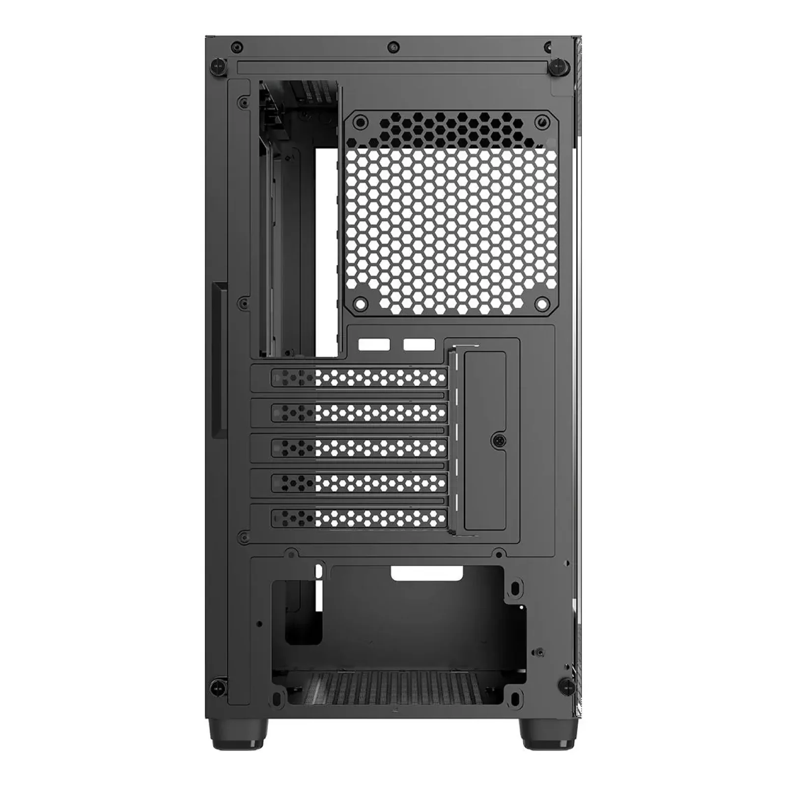 Корпус для комп'ютера MATX W/O PSU GAMMA C52 BK (GAMMA-C52-BKD000XX-GL) OCYPUS UA