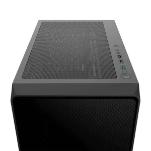 Корпус для комп'ютера ATX W/O PSU GAMMA C60 BK (GAMMA-C60-BKG000XX-GL) OCYPUS UA