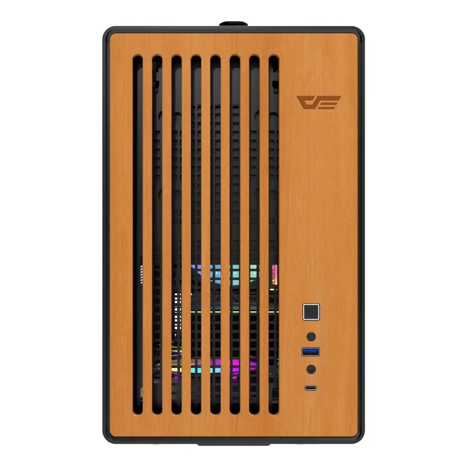 Корпус для комп'ютера DARK FLASH WD200 mATX без блока живлення, чорний (WD200 BLACK) UA