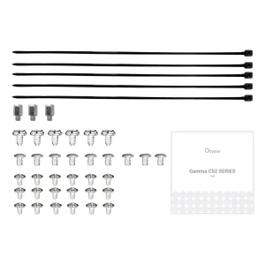 Корпус для комп'ютера MATX W/O PSU GAMMA C52 WH ARGB (GAMMA-C52-WHD300XX-GL) OCYPUS UA