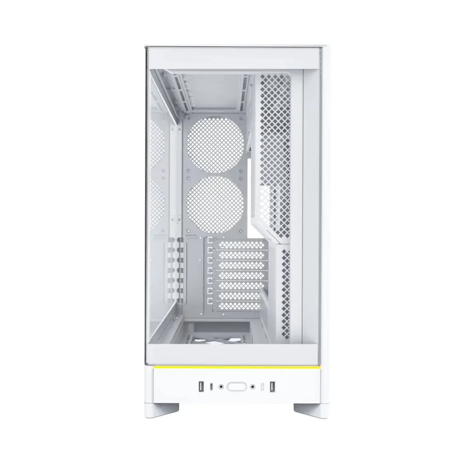 Корпус ATX W/O PSU HS02 (W) MONTECH UA