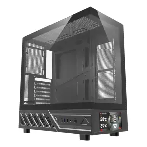 Корпус для комп'ютера DARK FLASH DS950V ATX без блока живлення, чорний (DS950V BLACK) UA